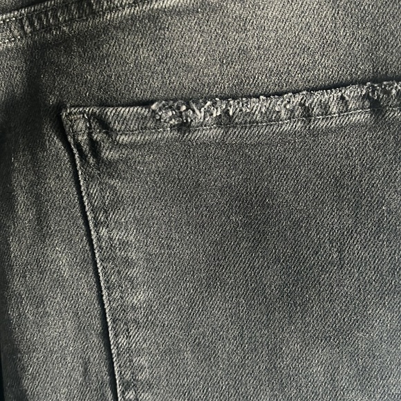 FREE PEOPLE High Rise Dark Grey Zuri Mom Jeans NWT Sz. 31 - Picture 14 of 17